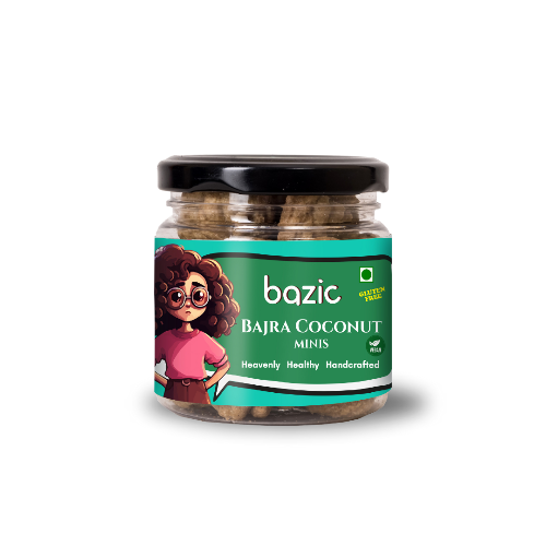 Bajra Coconut Mini Millet Cookies 75g