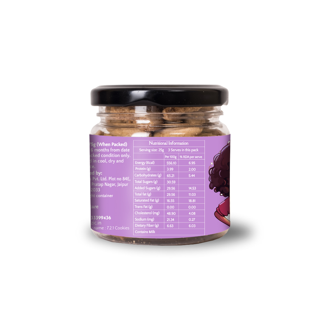 Jowar Mini Jaggery Nankhatai 75g
