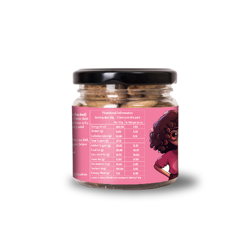 Jowar Ajwain Jaggery Mini Cookies 75g