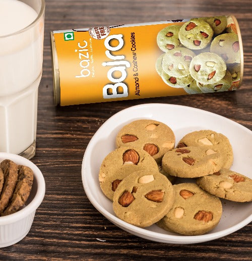Bajra Almond & Cashew Millet Butter Cookies 120g