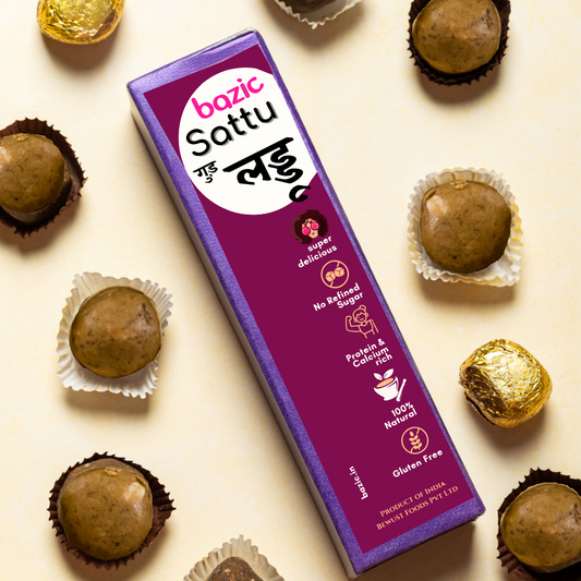Sattu Jaggery Ghee Laddus 100g