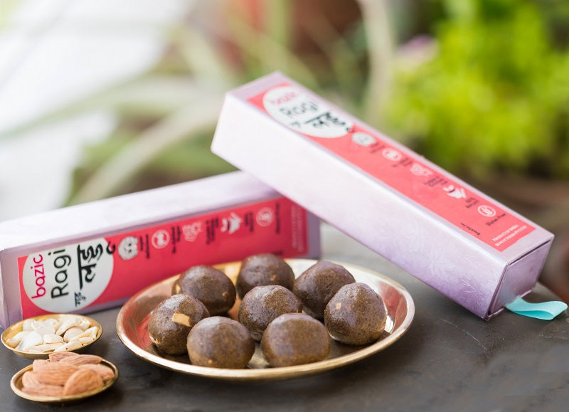Ragi Jaggery Ghee Laddus 100g