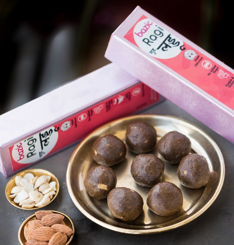 Ragi Jaggery Ghee Laddus 100g
