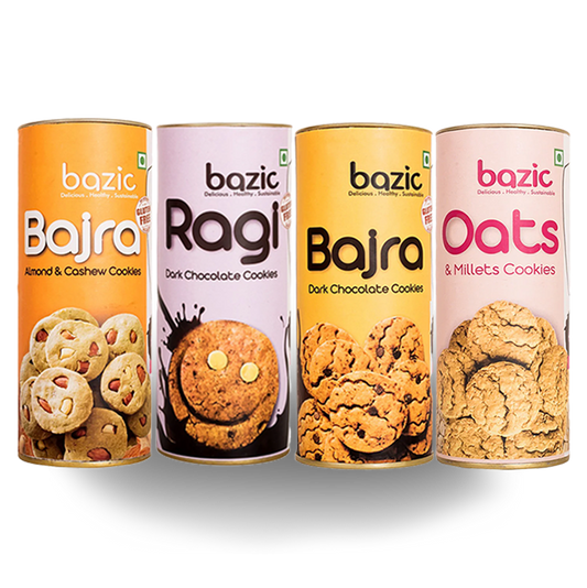 Gift Pack of Four Millet Butter Cookies 150gx4