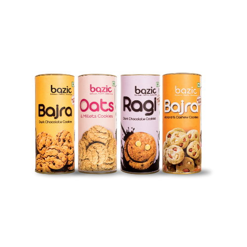 Gift Pack of Four Millet Butter Cookies 150gx4