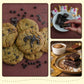Chocolate Three Ways combo: chocochip cookies, Miltam and protein bars collage