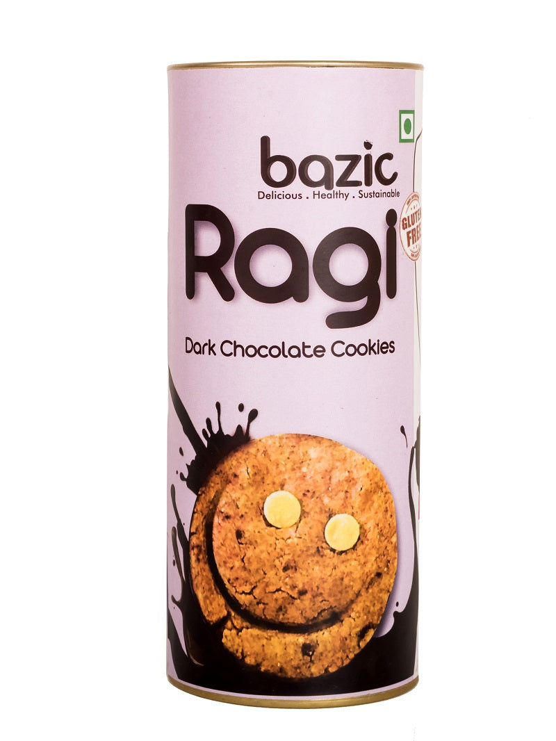 Ragi Dark Chocolate Cookies